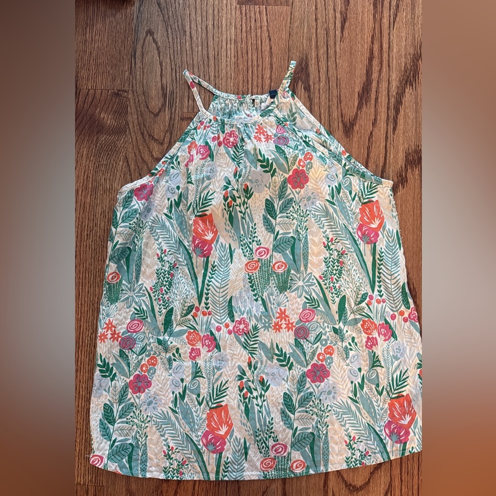 Floral Print Women's Tank Top